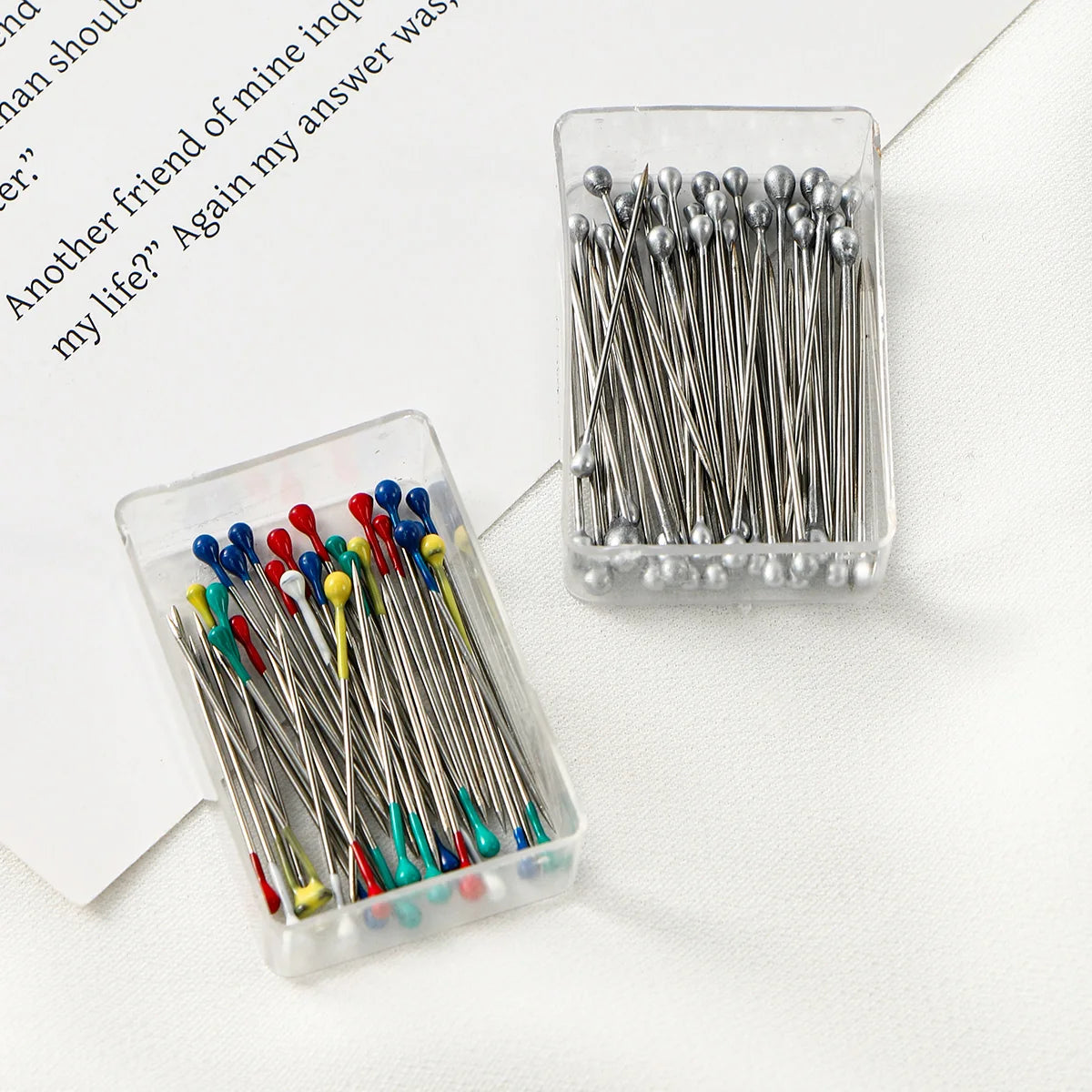 Scarf Hijab Pins with Storage Box