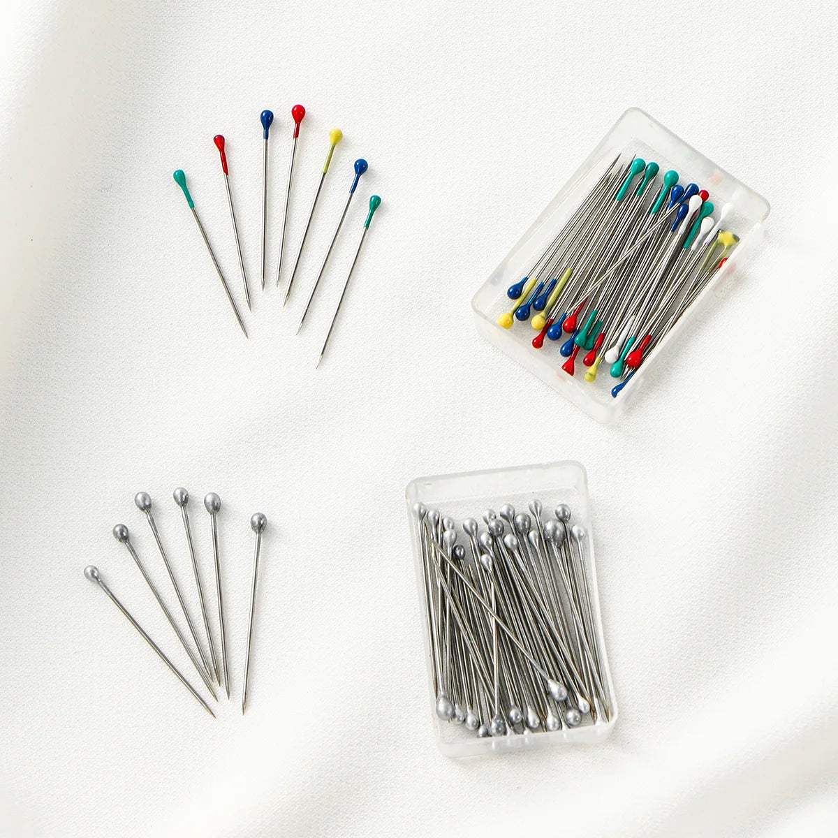 Scarf Hijab Pins with Storage Box